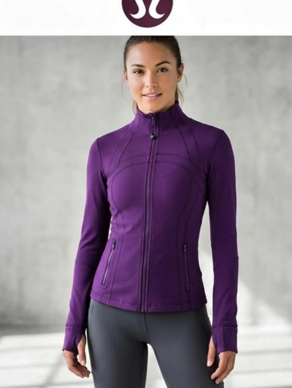lululemon Define Jacket Women's Purple Jacket Size 8